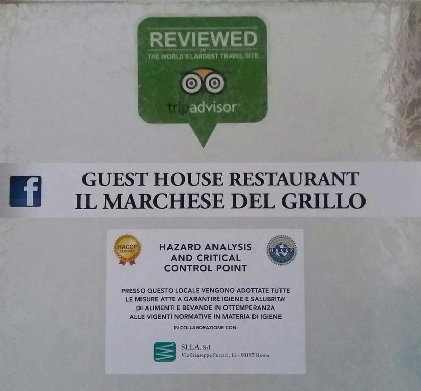 Guest House Il Marchese Del Grillo Rom Exterior foto